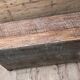 glazed teak buffet with original patina