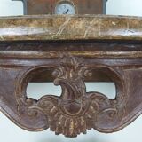 Antique German church console table, 19th century