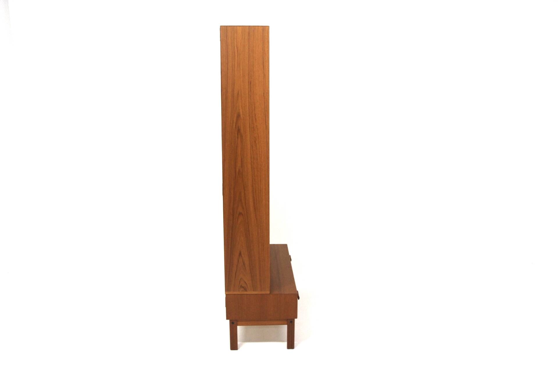 Scandinavian teak bookcase, Sweden, 1960