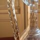 Carved crystal decanter 19th century