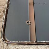 70s tubular chrome design mirror