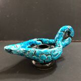 Luc Vallauris Fatlava Sea Foam Candle Holder