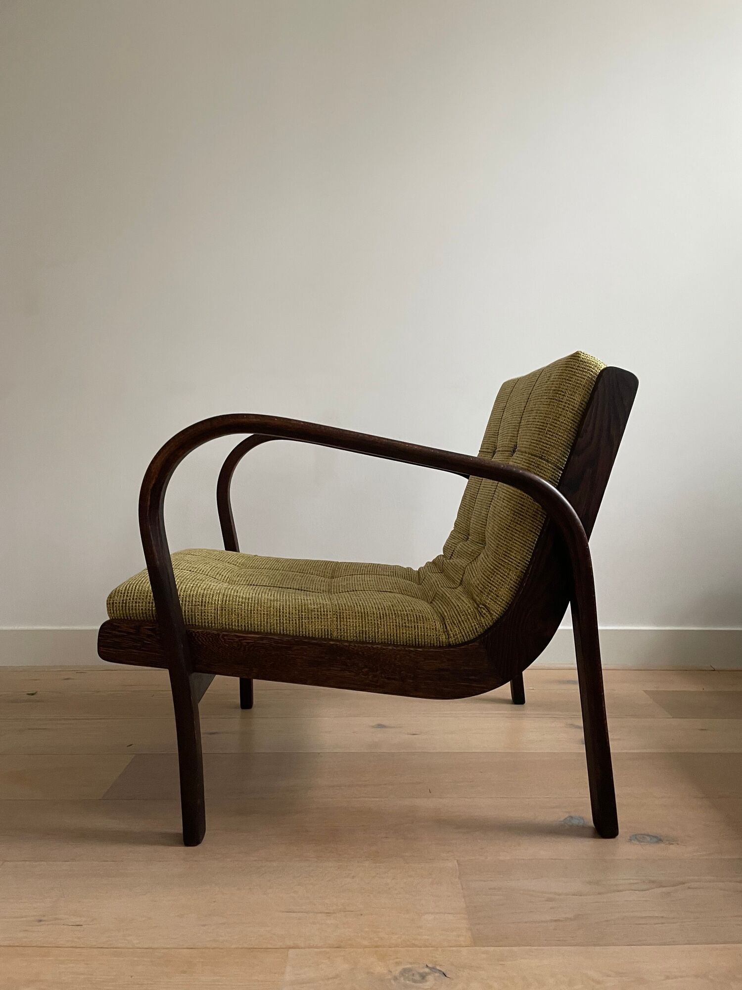 Armchair by Karol Kozelka and Antonin Kropacek for Interior Praha, 1950s