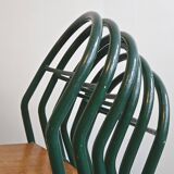 Set of 6 vintage Mobilor 1950 chairs