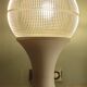 Lampe Holophane sur pied tulipe 1970