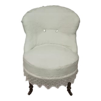 Fauteuil crapaud XIXieme