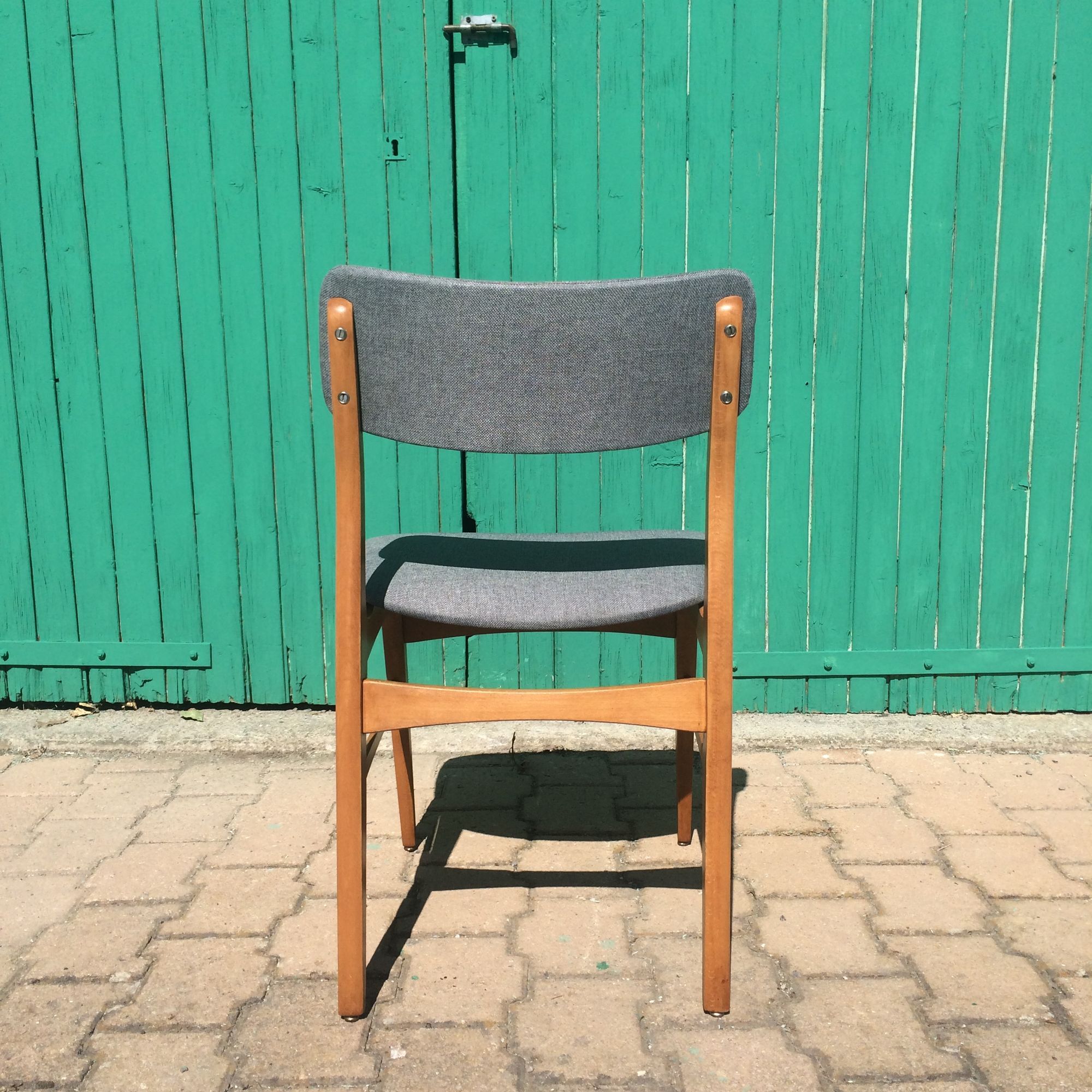 Scandinavian chair in restored solid beech