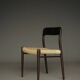Chaises Model 75 par Niels Otto Møller pour J.L. Moller, années 1960, ensemble de 6