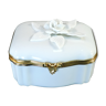 Bonbonniere or small porcelain box COQUET LIMOGES