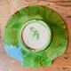 Ceramic oyster dishes signed Vallauris