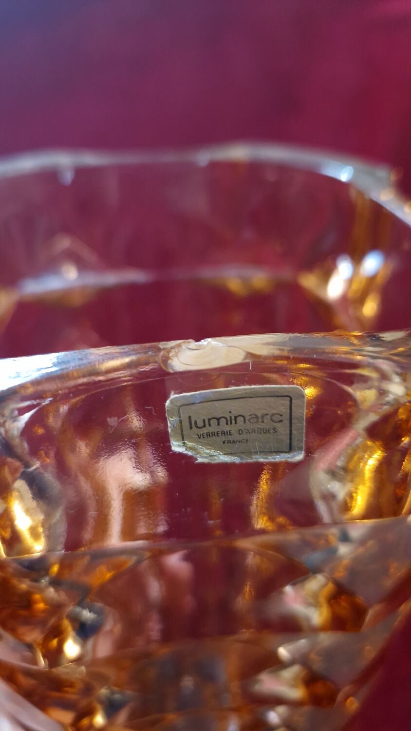 Vase Windsor vintage JG Durand Luminarc