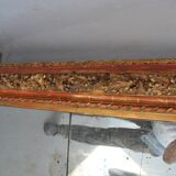 Mirror Louis XVI gilded wood ice old 109x128cm