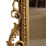 Miroir doré du 19ème siècle