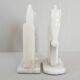 Pair of vintage 1970s onyx bookends