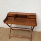 Bureau style colonial en teck massif