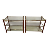 Pair of side tables, 20th century