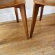Set of 3 Luterma chairs from the 1950s, monobloc base.