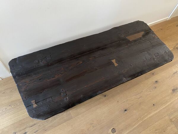 Table basse forme organique