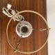 Stig Lindberg Grazia for Gustavsberg Swedish desk lamp signed, 1960