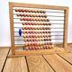 Boulier ancien en bois pour enfant