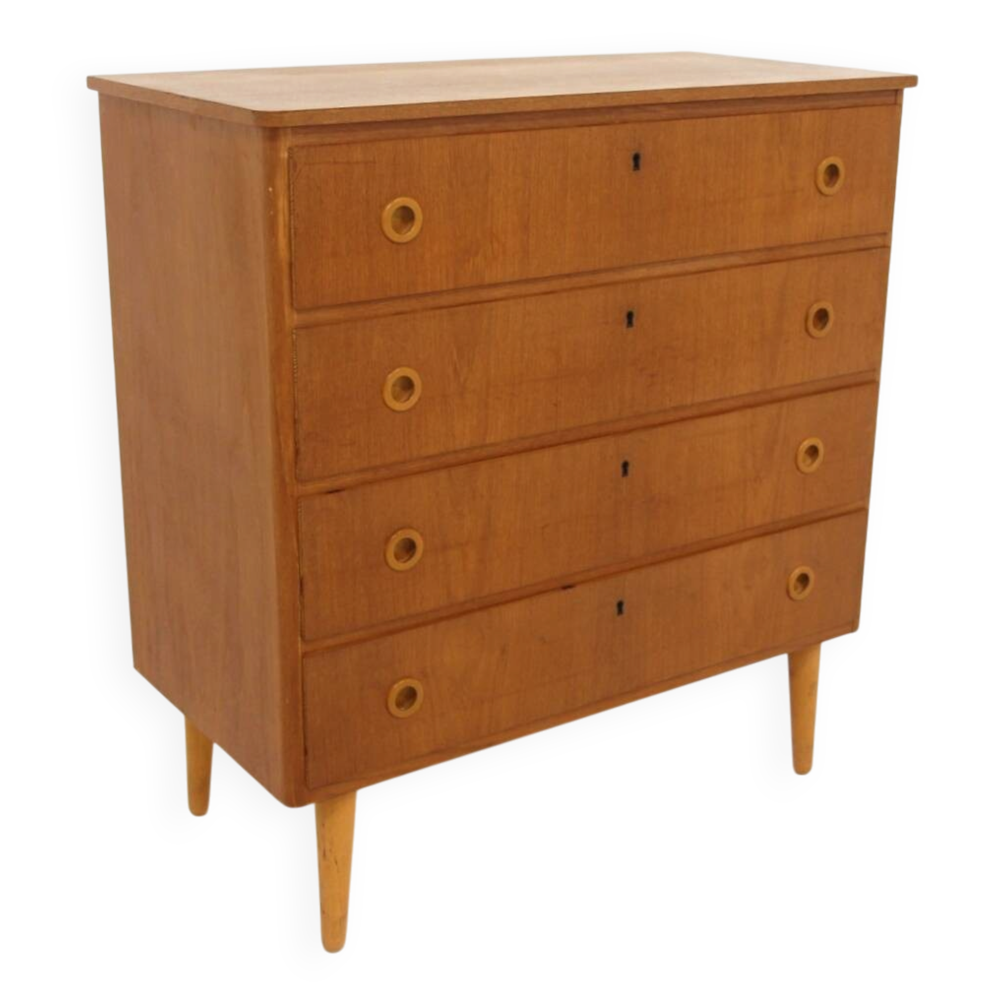Scandinavian teak chest of drawers, Sweden, 1960