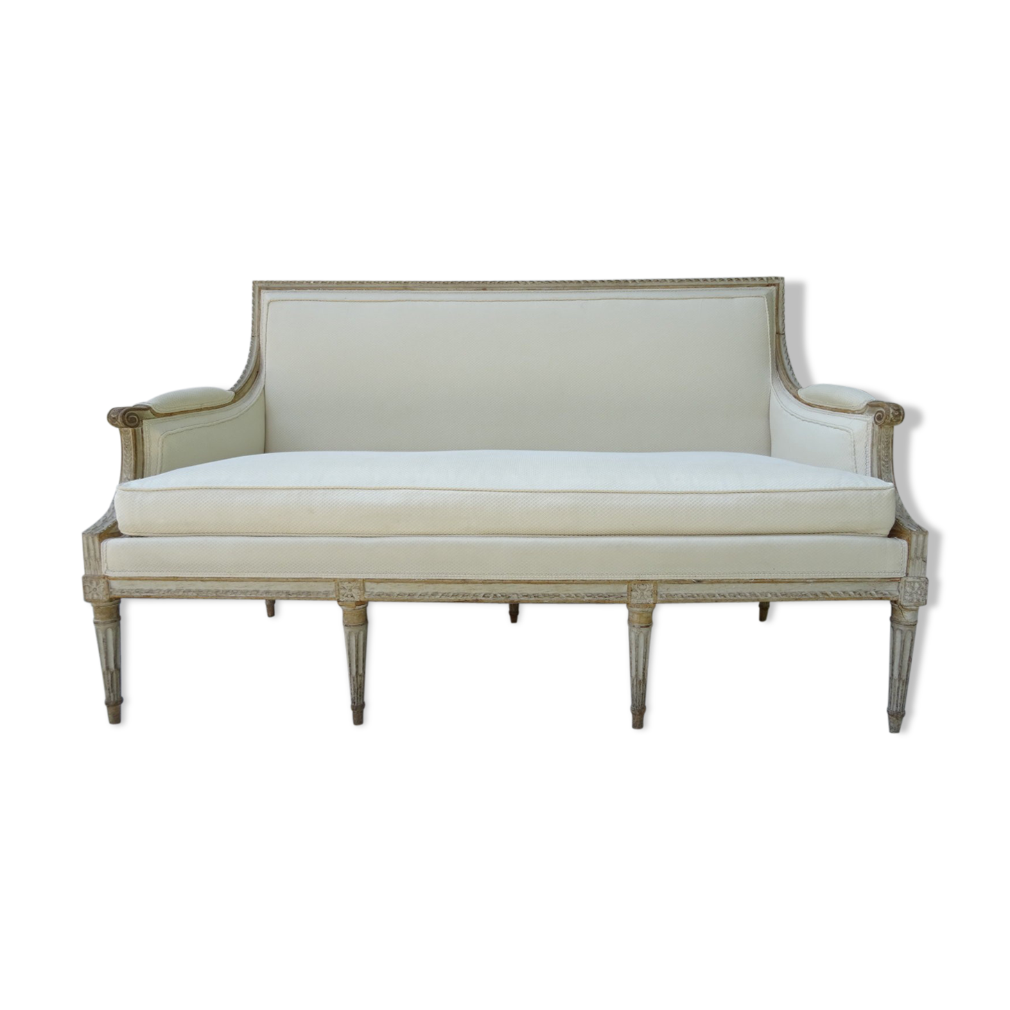 Louis XVI bench of the 19th century