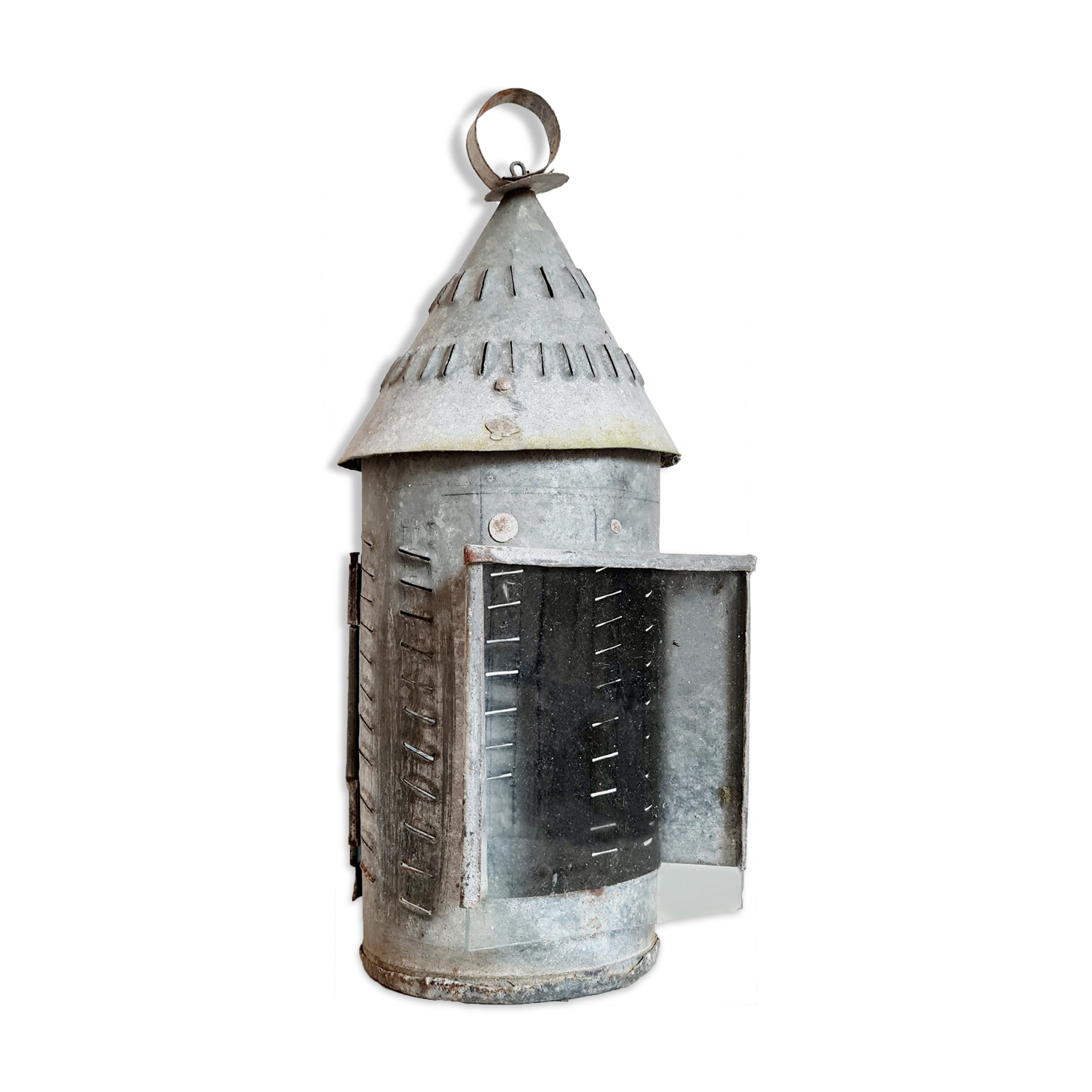 Vintage metal lantern