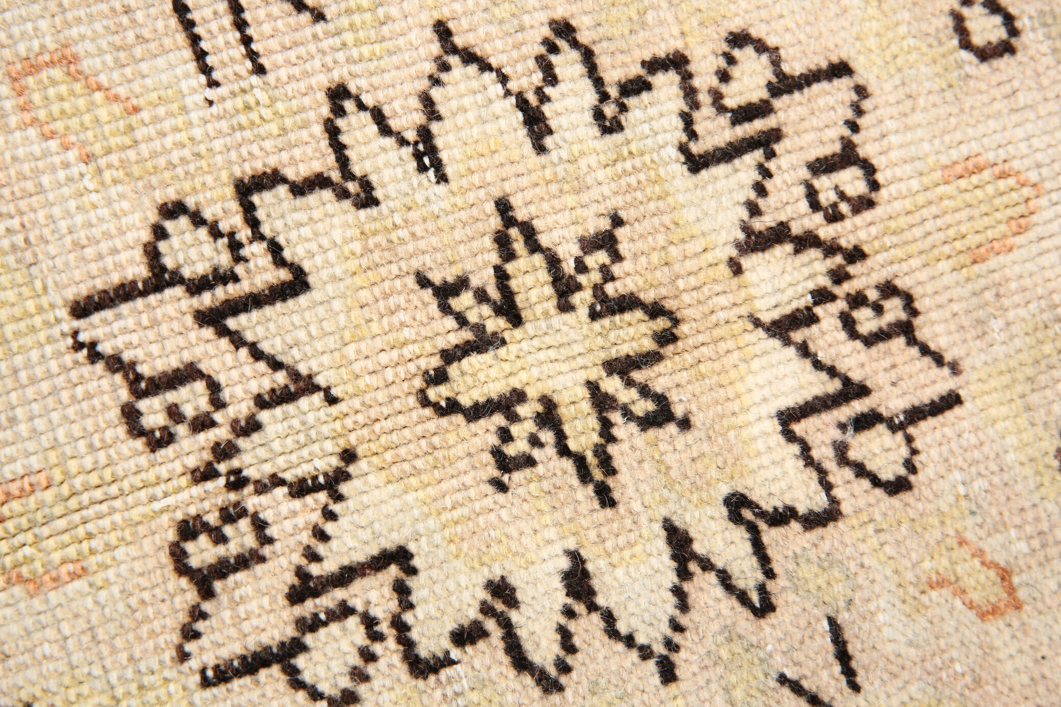 8x12 Beige & Khaki 60s Persian Rug, 242x355Cm