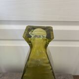 Old Decanter Vase Soliflore Green Carafe Spain 37 cm