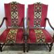 Old Louis XIII armchairs