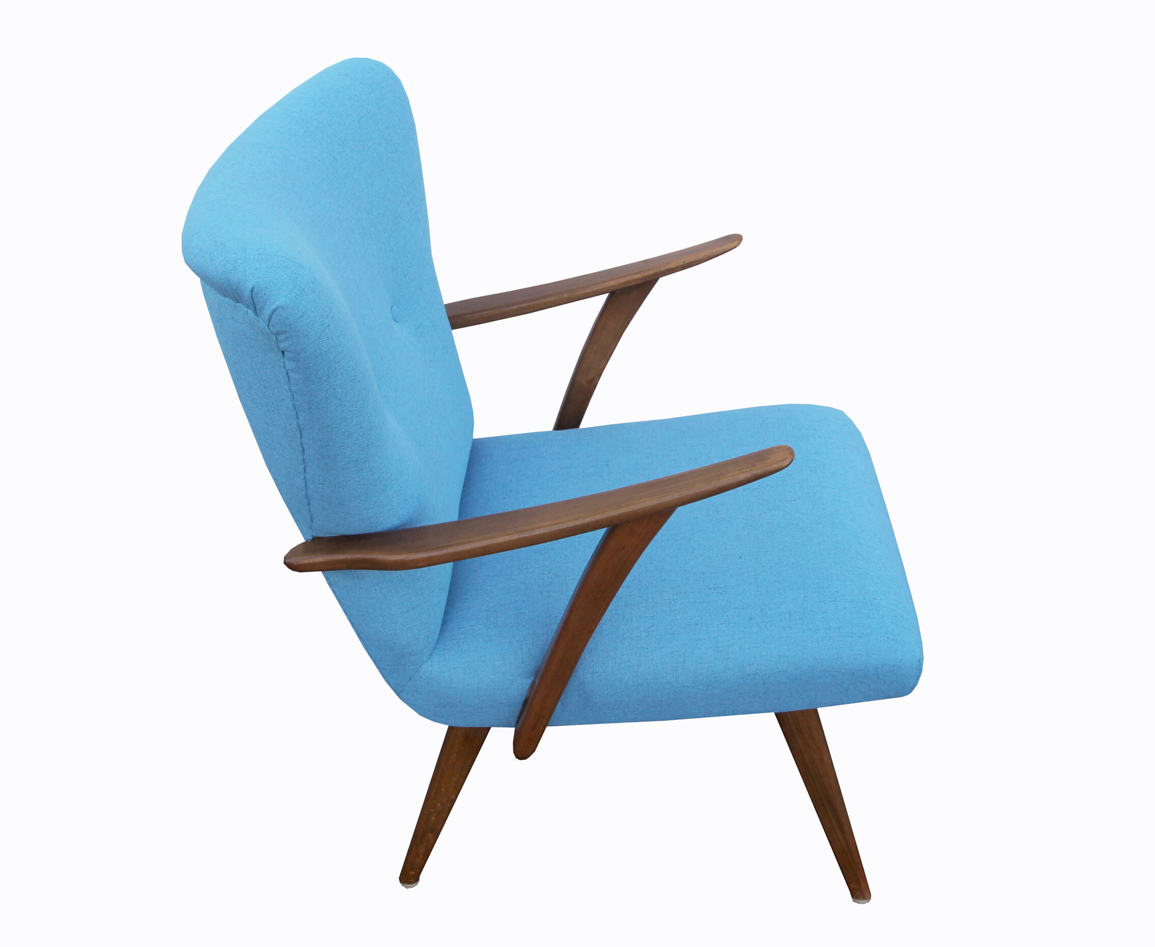 Armchair in light blue 1950