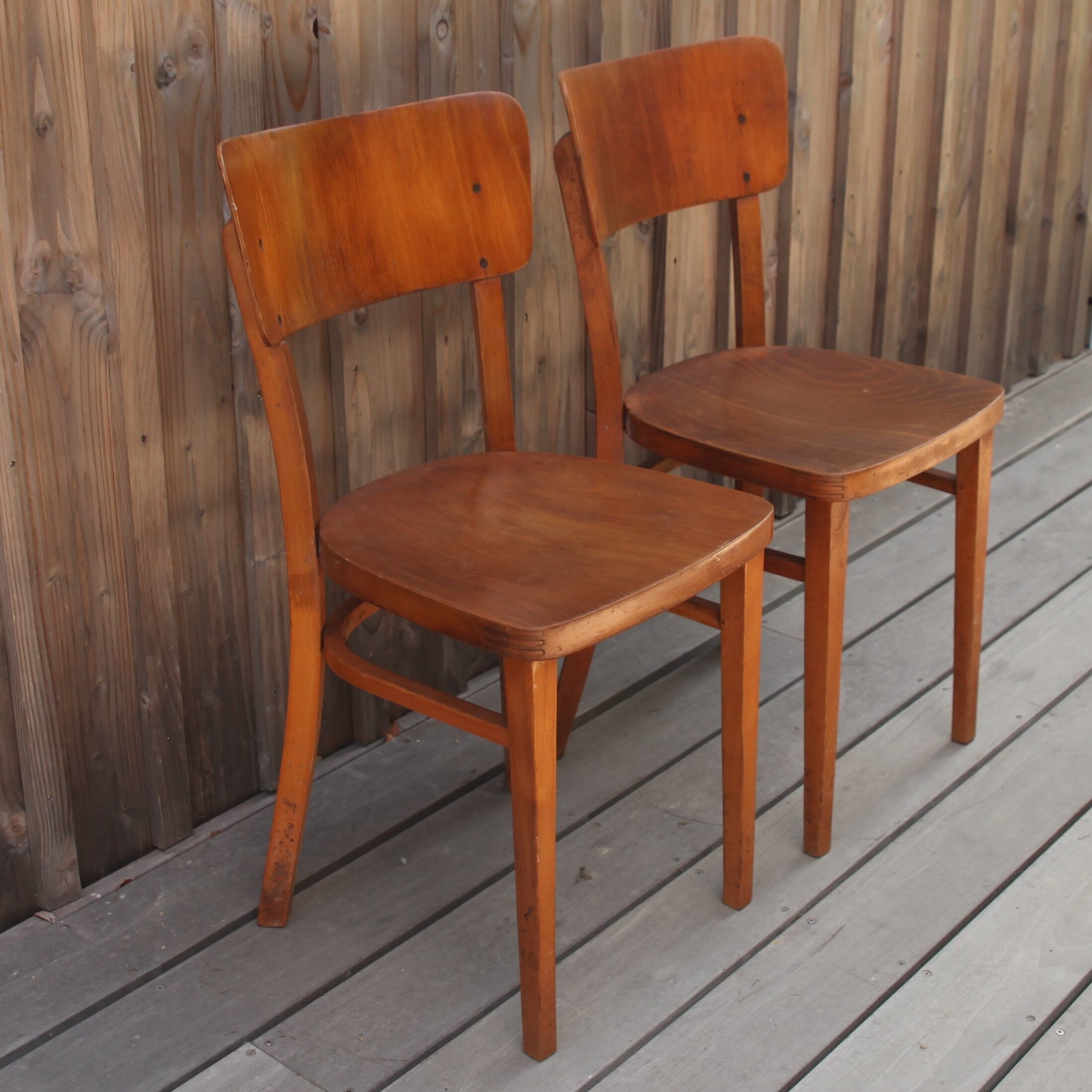 Pair of chairs bistrot Thonet