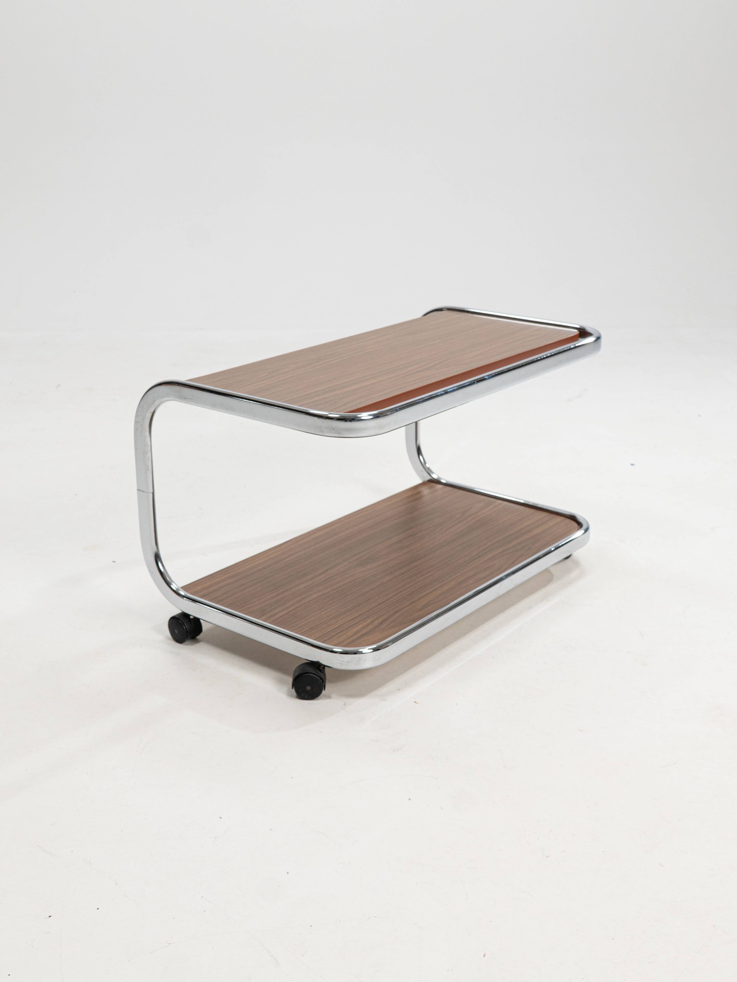 Bauhaus mobile bar by Variette, Germany, 1970s