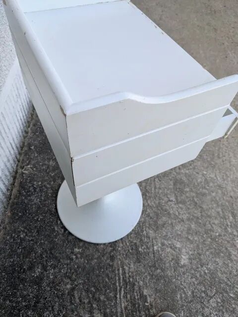 Vintage bedside table