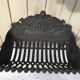 Log rack fireplace cradle