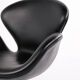 Armchair - The Swan - Model 3320 - Brown leather - Arne Jacobsen - Fritz Hansen - 2007