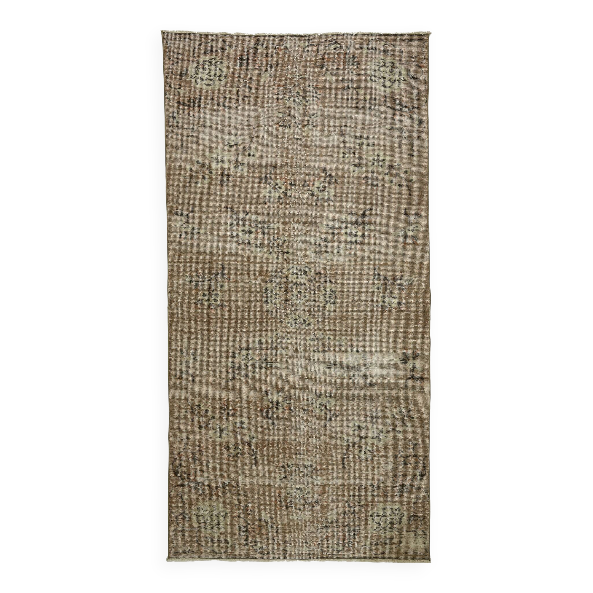 Vintage Turkish  Rug – 133 x 268 cm – Handwoven Wool
