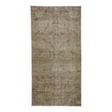 Vintage Turkish  Rug – 133 x 268 cm – Handwoven Wool