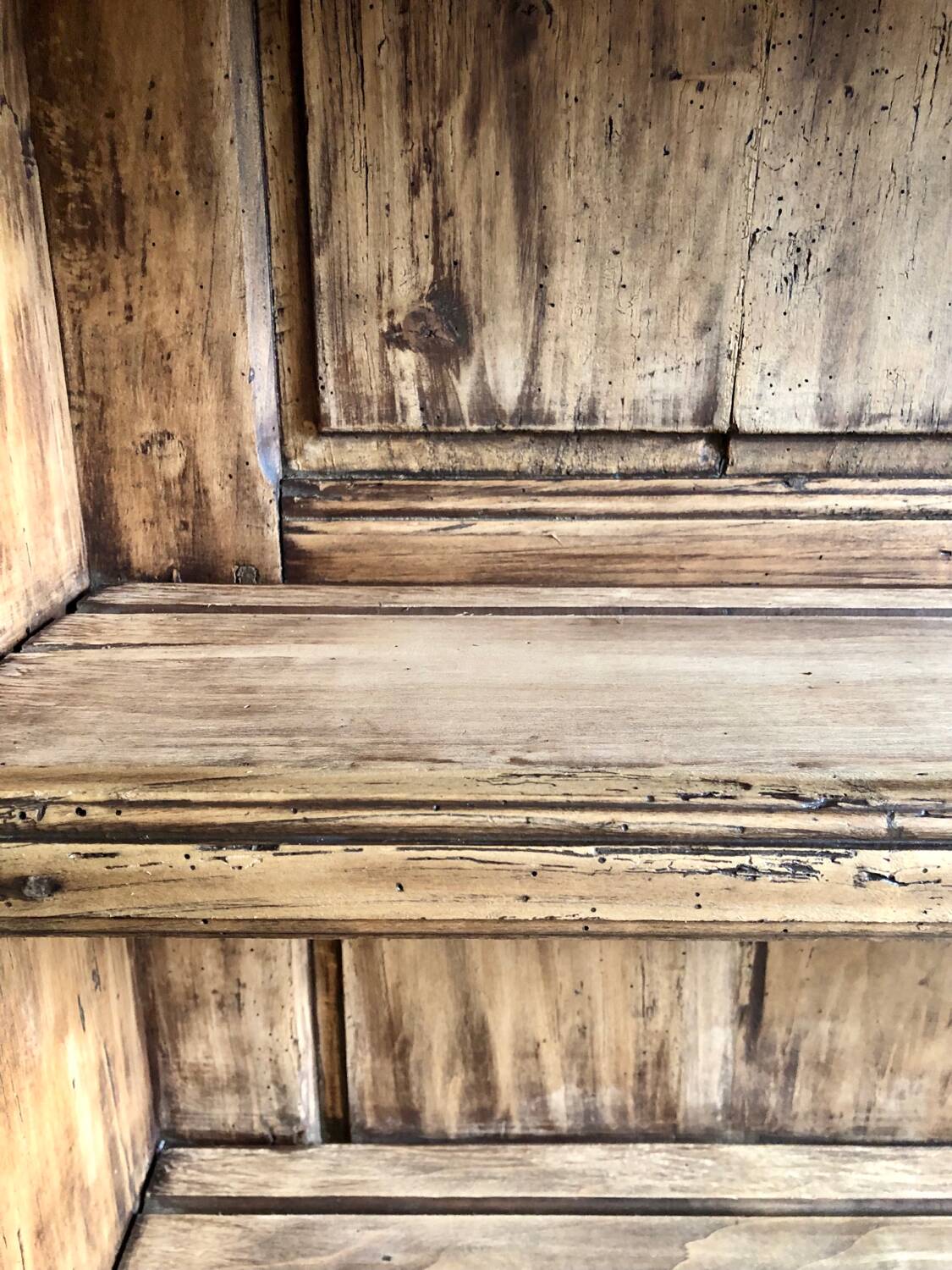 Renovated antique storage furniture