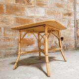 Rattan coffee table