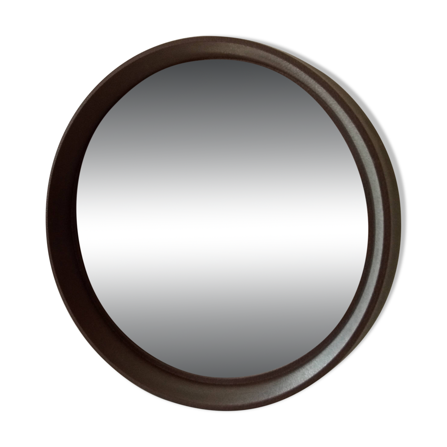 Miroir rond vintage Germany Lange Spiegel années 60/70