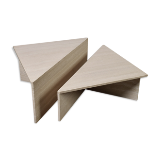 Travertine Coffee Table By Up&Up, Italy, 1970s