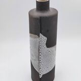 Vase en céramique contemporaine signé