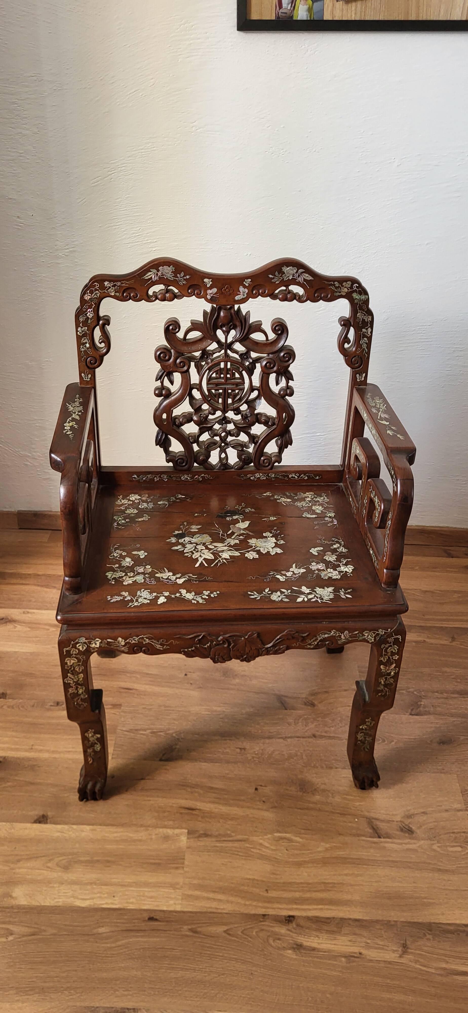 Fauteuil Indochinois années 1920/1930