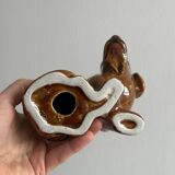 Small ceramic dog
