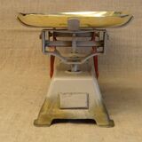 Old balance force 5 kg type roberval trays brass ref:A210/24
