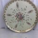 Round dish floral decoration made in france porcelain Limoges