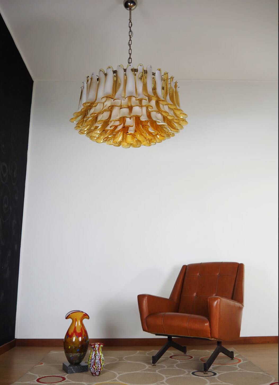 Vintage Italian Murano Glass Chandelier