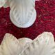 Pair of Jean Roger ceramic palm lamps