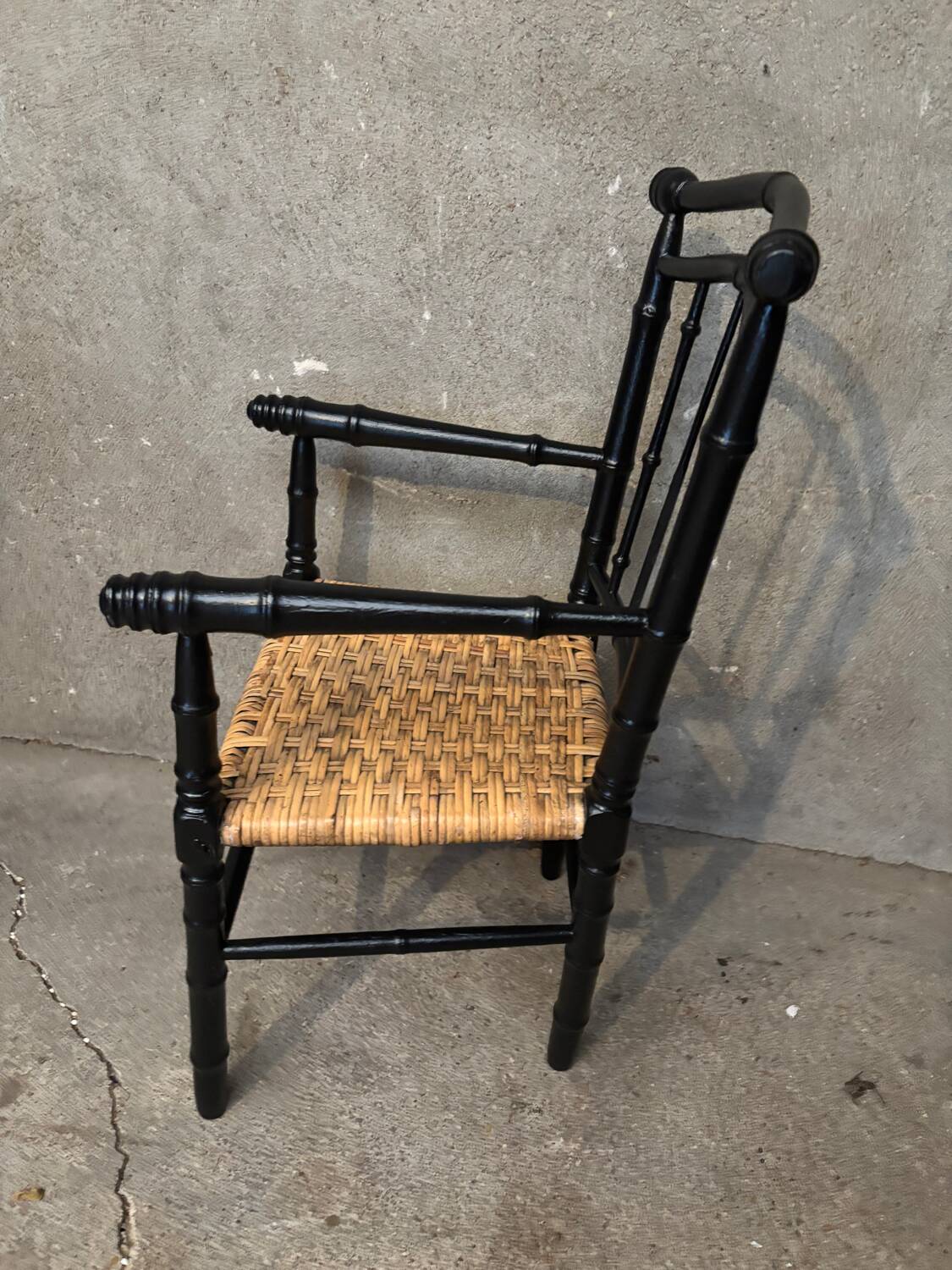 Napoleon III style children's armchair